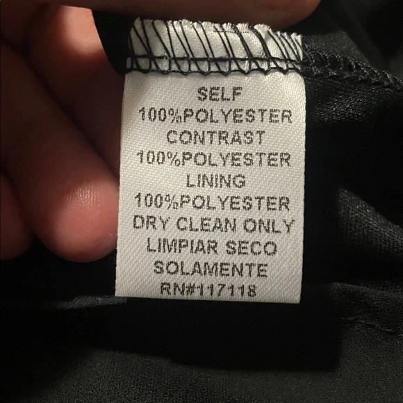 Women's Soieblu Black Lace Maxi Dress - Picture 10 of 10